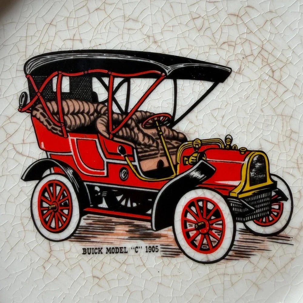 Vintage Buick Model C 1905 Ashtray Ceramic Decor Car‎ Collector Gift